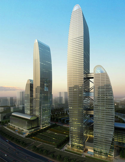 Greenland Zhengzhou Towers By Brininstool, Kerwin And Lynch