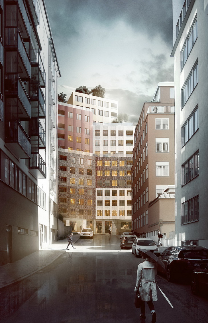 Paradiset 19-21′ Housing by Kjellander + Sjöberg Architects