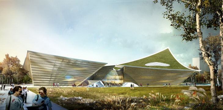 City Cultural Center Competition Entry by TheeAe LTD.