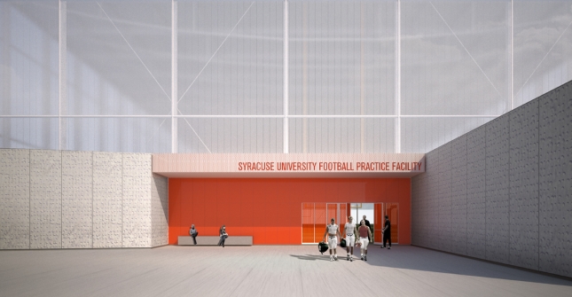 Syracuse University Football Training Facility by Bernheimer Architecture
