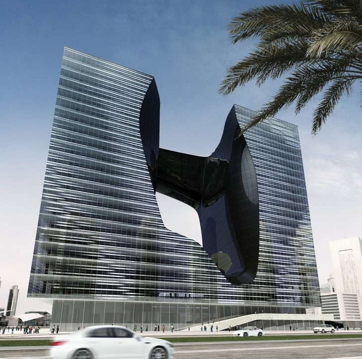 Opus Office Tower by Zaha Hadid Architects