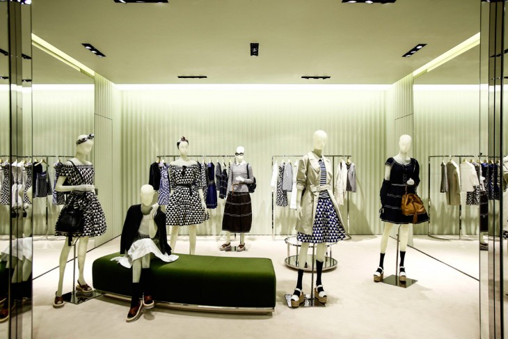 Prada Opens A New Store In Wuhan, China