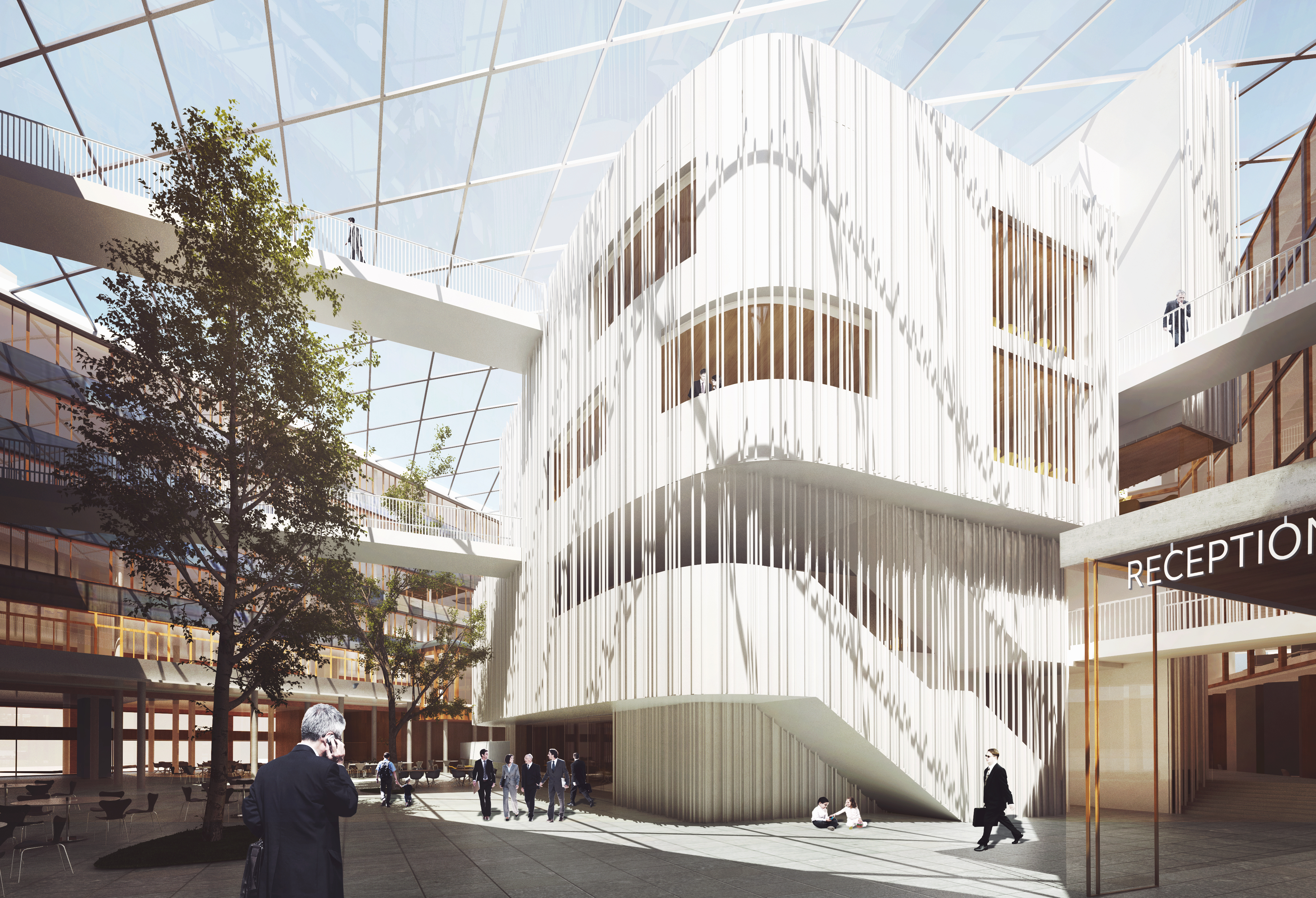 New Town Hall in Uppsala, Sweden by Henning Larsen Architects