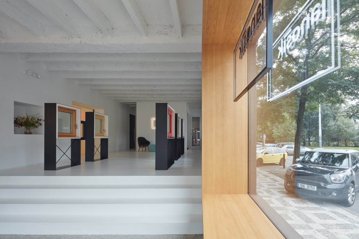 Janosik Design Window Showroom by Mjölk Architects - Archiscene - Your