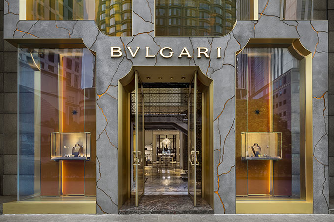 MVRDV completes the façade of the Bulgari flagship store in