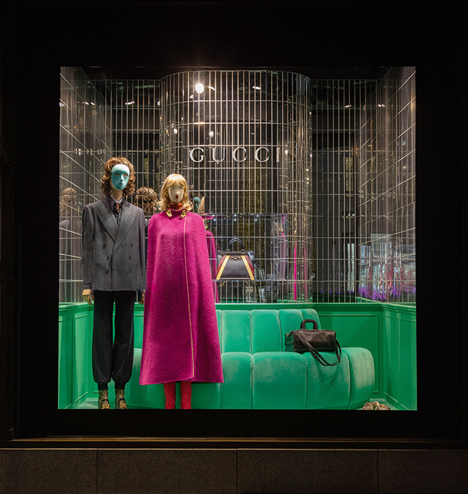Gucci reveals Exclusive Installations and Special Window Takeovers at Saks  Fifth Avenue (13) - Archiscene - Your Daily Architecture & Design Update