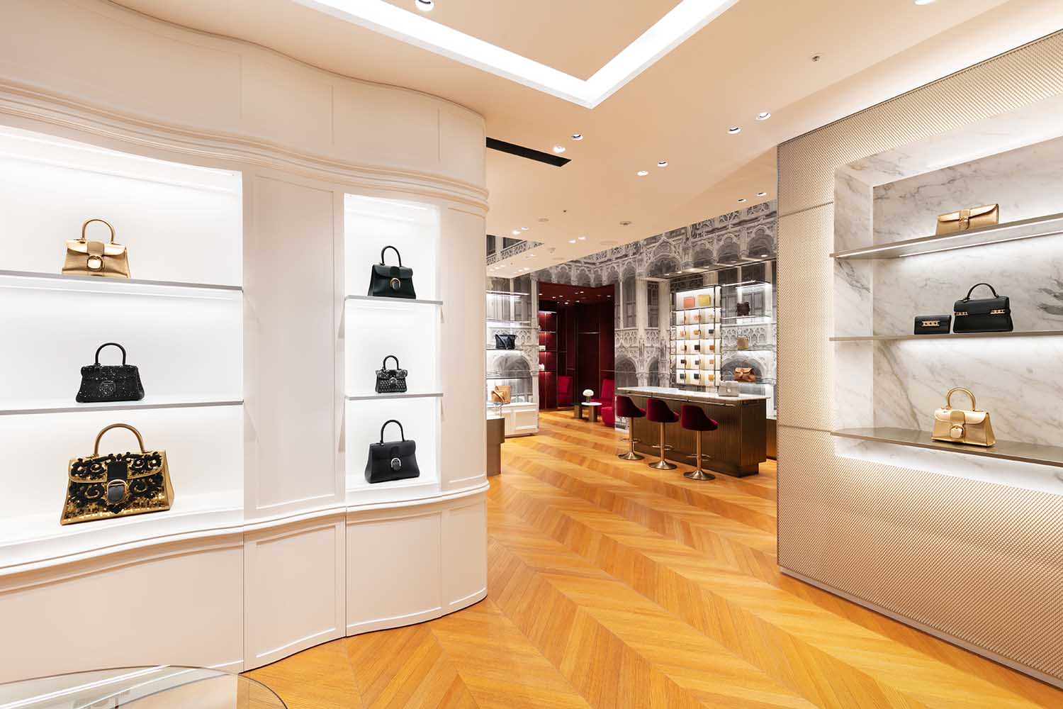 Fourth flagship store of Delvaux in the French capital - Harmonies Magazine